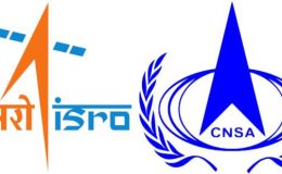 Эмблема CNSA и ISRO