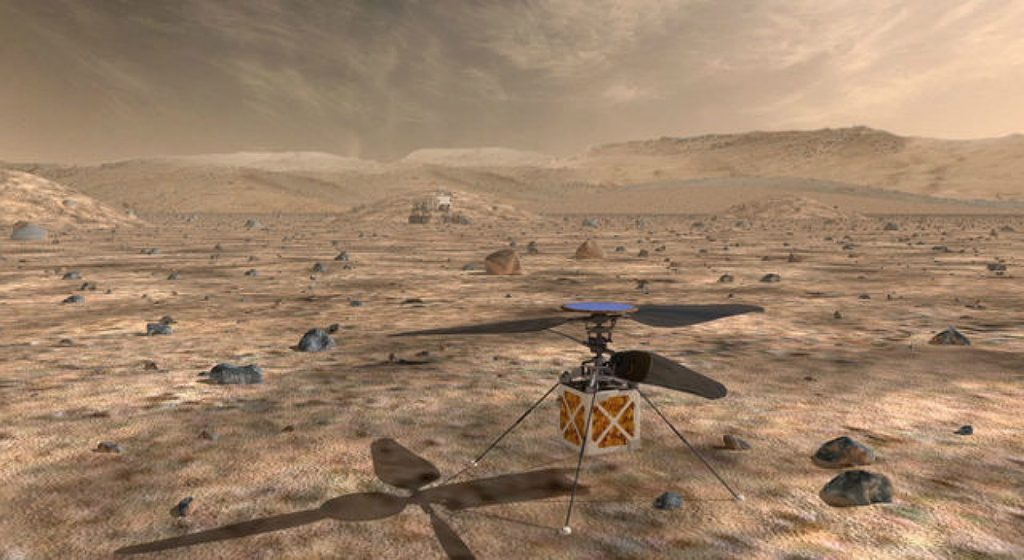 Марсианский вертолет NASA