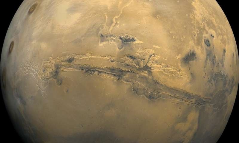 Изображение Марса с Viking