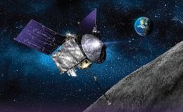 аппарат OSIRIS-REx у астероида Бенну