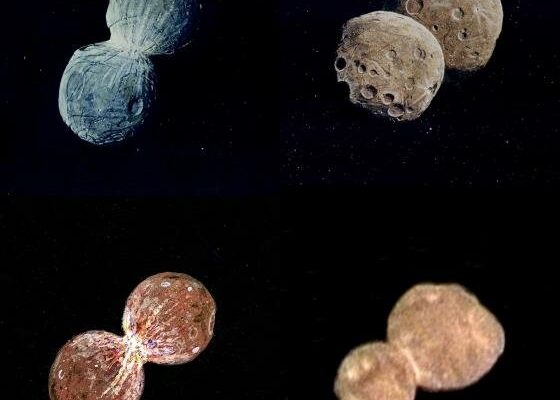 Визуализация Хартманном «двойных составных» астероидов