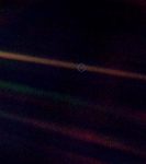 Снимок Земли Voyager 1