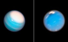 Уран и Нептун Voyager 2