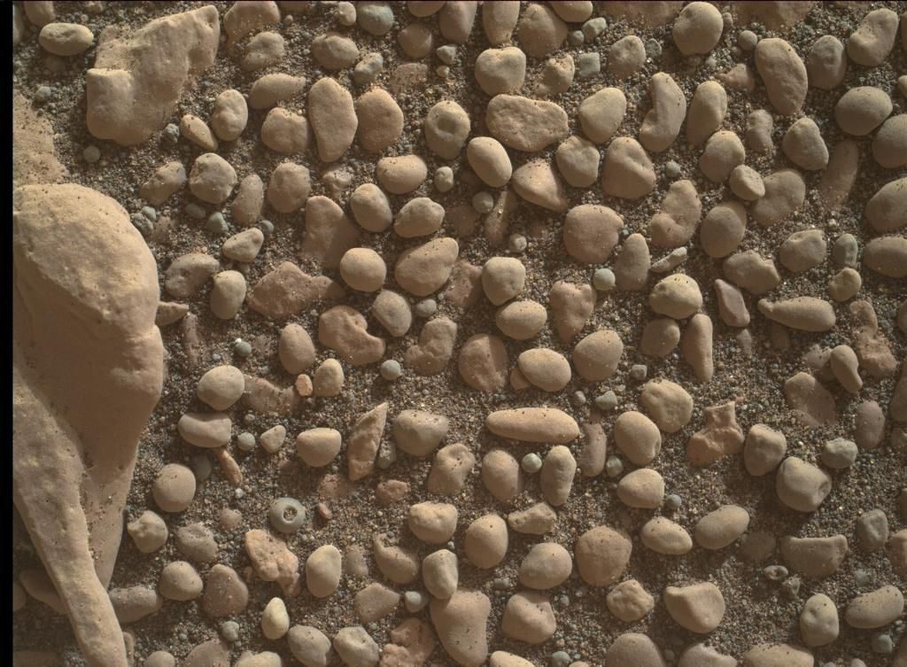 Речная галька на Марсе