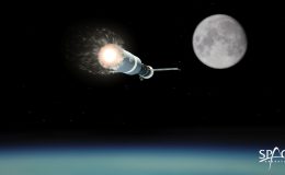 Планировавшая лунная облётная миссия на корабле "Союз" с туристом на борту