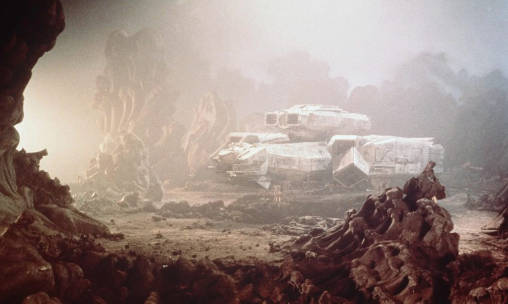 Кадр из фильма Alien (1979).