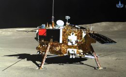 Китайский аппарат Chang’e-4 на обратной стороне Луны