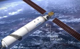 жилой модуль на низкой околоземной орбите по версии Blue Origin