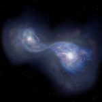 Слияние двух галактик B14-65666